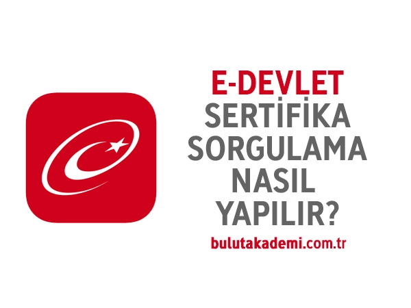 E Devlet Sertifika Sorgulama Nasıl Yapılır?